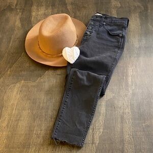 Madewell Black High-Rise Button-Fly Jeans